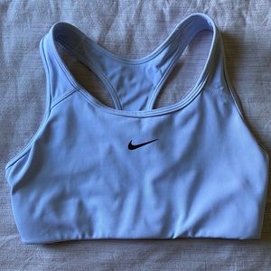 White Nike sports bra S